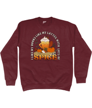 Load image into Gallery viewer, Spicy Lattes &amp; Books Unisex Fit Sweatshirt
