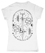Load image into Gallery viewer, Enemies to Lovers Ladies Fitted T-Shirt
