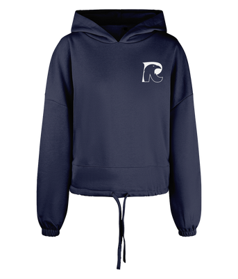 Rob Raven Cropped Oversized Hoodie