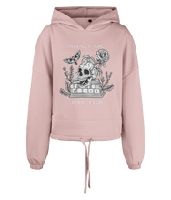 Load image into Gallery viewer, Morally Grey Book Club Women&#39;s Oversized Cropped Hoodie
