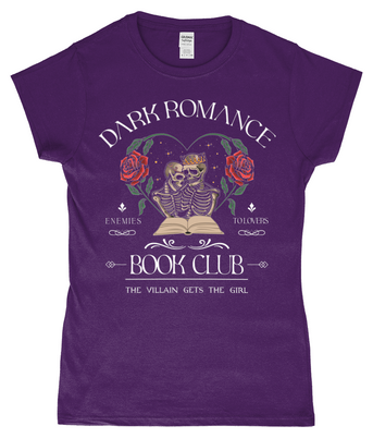 Dark Romance Book Club Ladies Fitted T-Shirt