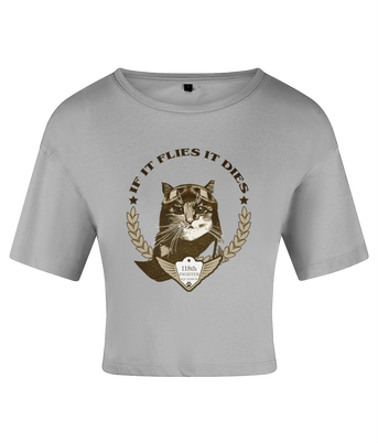 Spirit Of Thunder If It Flies It Dies Women's Crop Top