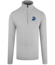 Load image into Gallery viewer, DeggyUK Sophomore ¼ Zip Embroidered Sweatshirt
