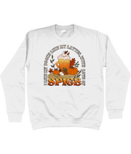 Load image into Gallery viewer, Spicy Lattes &amp; Books Unisex Fit Sweatshirt
