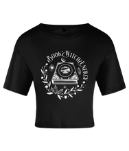 Load image into Gallery viewer, Book Witch Energy Women&#39;s Crop Top
