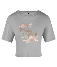 Load image into Gallery viewer, Big Book Energy Women&#39;s Crop Top
