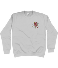 Load image into Gallery viewer, Morally Grey Trigger Warnings Unisex Fit Sweatshirt

