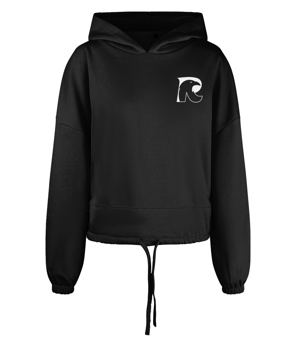 Rob Raven Cropped Oversized Hoodie