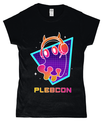 Rage Darling Plebcon Ladies Fitted T-Shirt