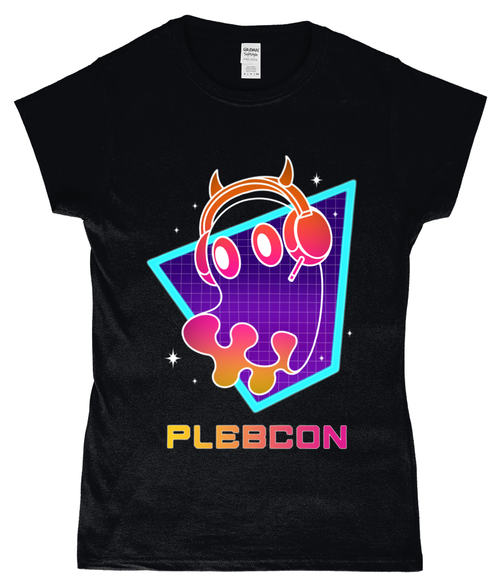 Rage Darling Plebcon Ladies Fitted T-Shirt