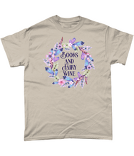 Load image into Gallery viewer, Books And Fairy Wine Unisex Fit T-Shirt
