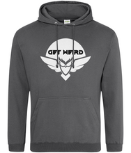 Load image into Gallery viewer, Spirit Of Thunder Get Weird College Hoodie
