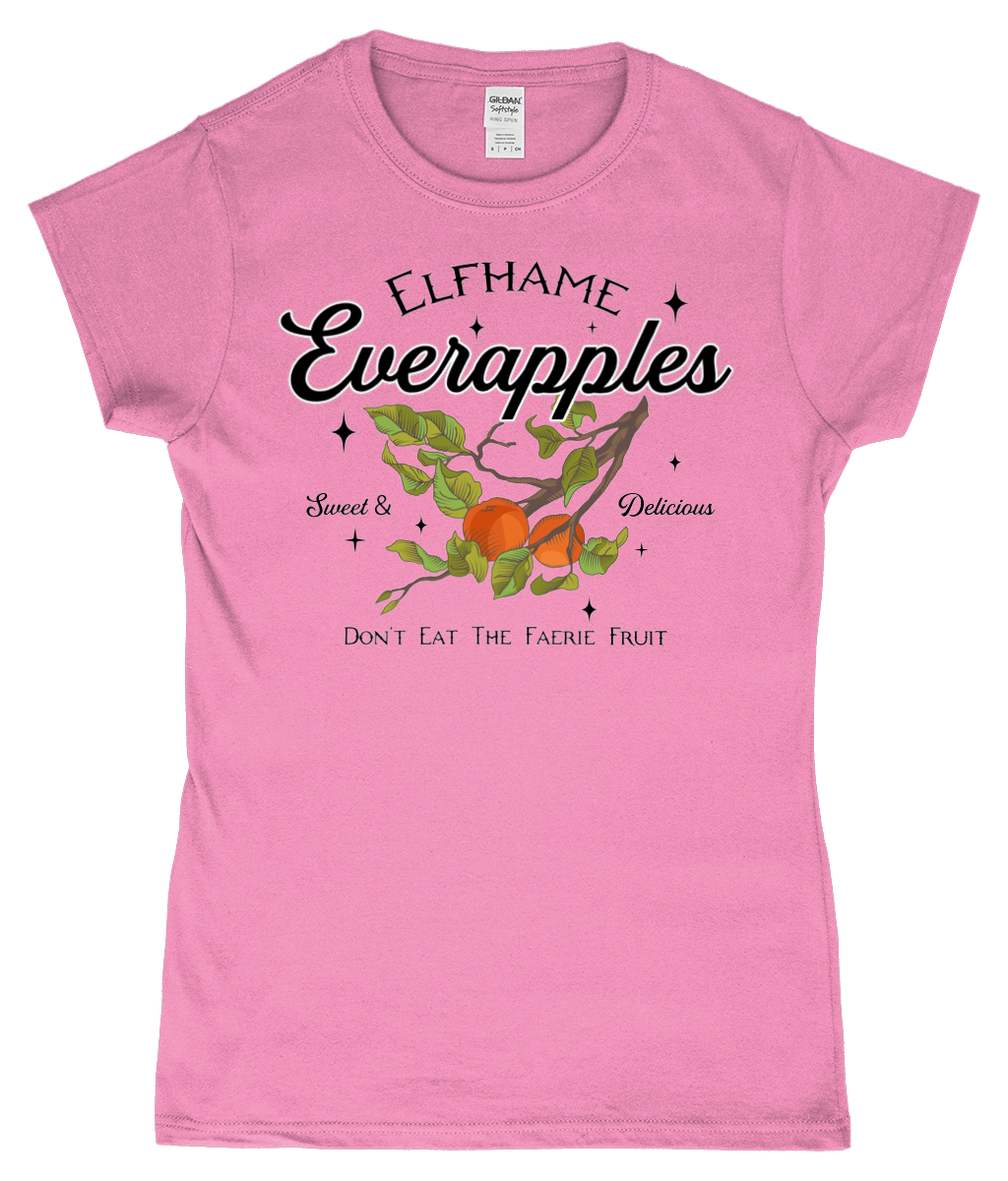 Elfhame Everapples 'Folk Of Air' Inspired Ladies Fitted T-Shirt