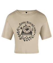 Load image into Gallery viewer, Book Witch Energy Women&#39;s Crop Top
