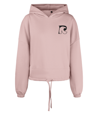 Rob Raven Cropped Oversized Hoodie
