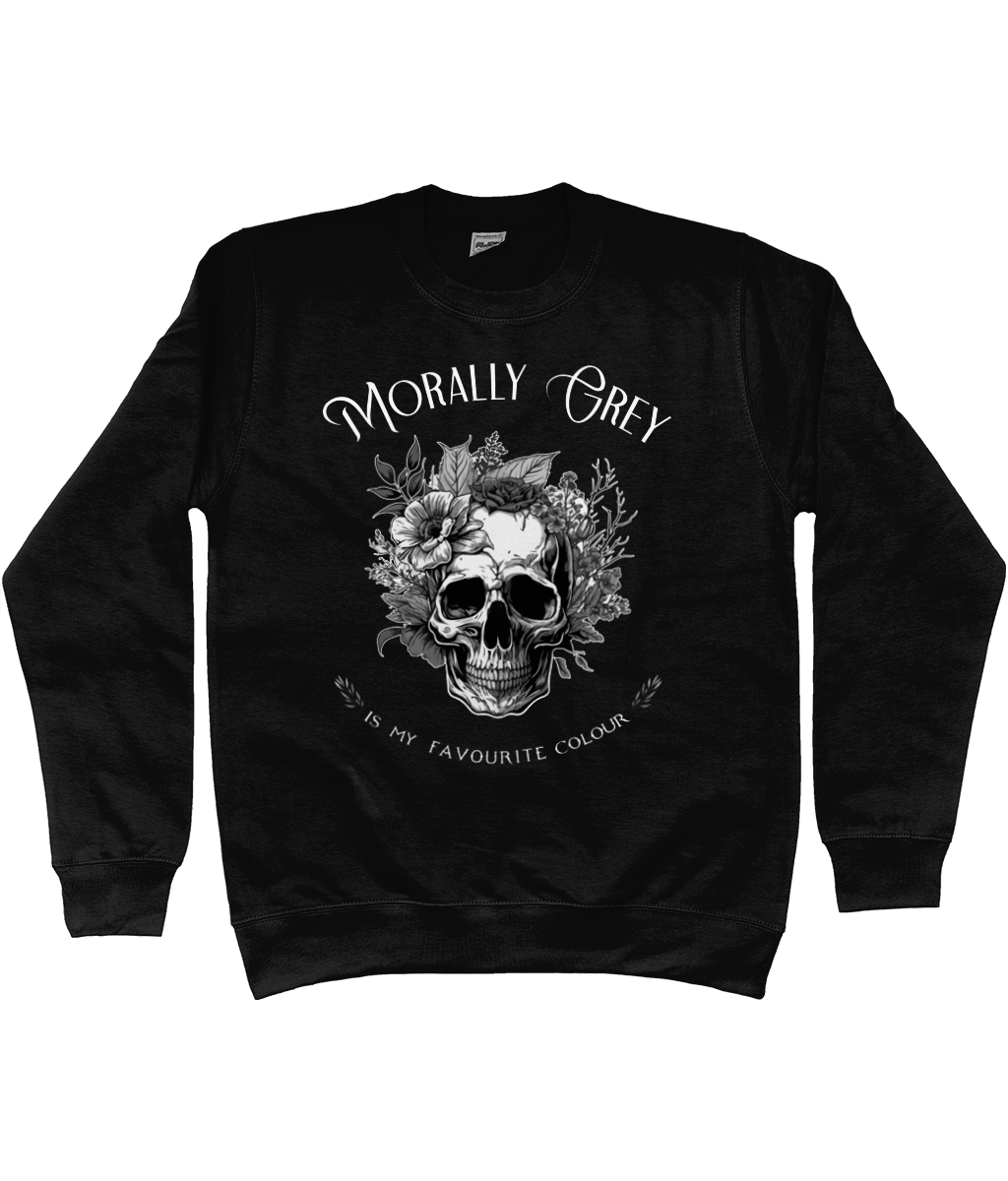 Morally Grey Unisex Fit Sweatshirt