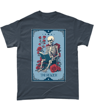 Load image into Gallery viewer, The Reader Tarot Style Unisex Fit T-Shirt
