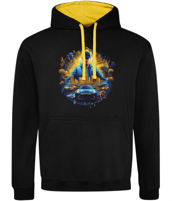 DeggyUK GTA Deggy Two Tone Hoodie