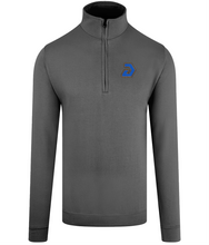 Load image into Gallery viewer, DeggyUK Sophomore ¼ Zip Embroidered Sweatshirt
