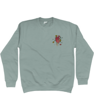 Load image into Gallery viewer, Morally Grey Trigger Warnings Unisex Fit Sweatshirt
