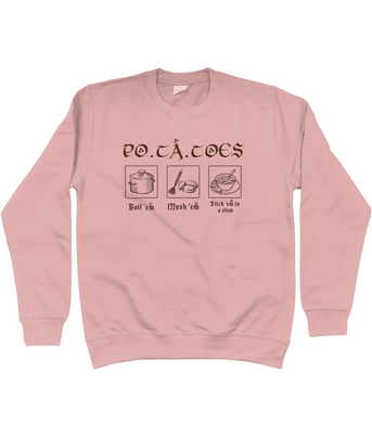 Potatoes LOTR Inspired Unisex Fit Sweatshirt