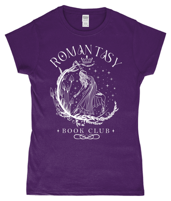 Romantasy Book Club Ladies Fitted T-Shirt