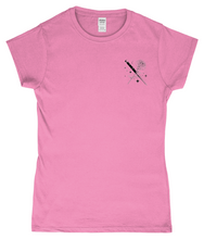 Load image into Gallery viewer, Enemies to Lovers Ladies Fitted T-Shirt
