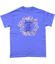 Load image into Gallery viewer, Books And Fairy Wine Unisex Fit T-Shirt

