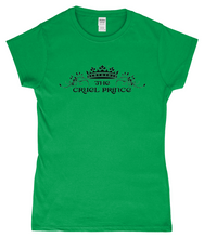 Load image into Gallery viewer, &#39;The Cruel Prince&#39; Inspired Ladies Fitted T-Shirt
