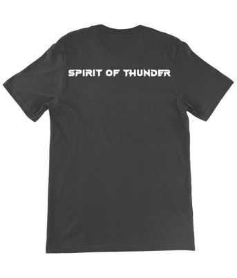 Spirit Of Thunder Double Print Unisex Crew Neck T-Shirt