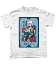 Load image into Gallery viewer, The Reader Tarot Style Unisex Fit T-Shirt
