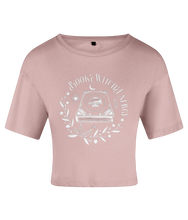 Load image into Gallery viewer, Book Witch Energy Women&#39;s Crop Top

