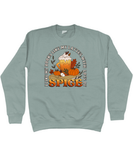 Load image into Gallery viewer, Spicy Lattes &amp; Books Unisex Fit Sweatshirt

