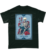 Load image into Gallery viewer, The Reader Tarot Style Unisex Fit T-Shirt
