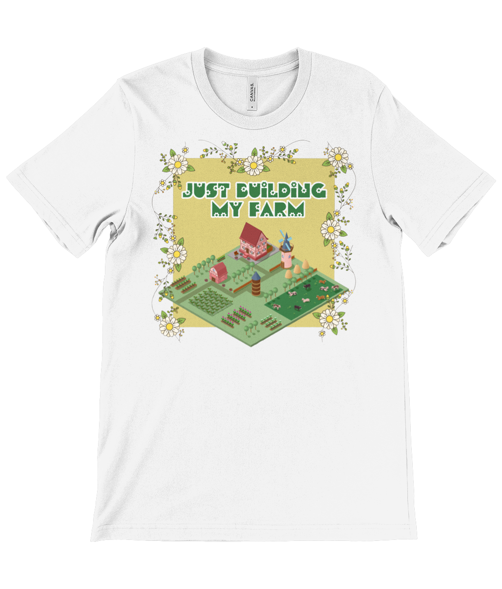 Just Building My Farm Crew Neck T-Shirt