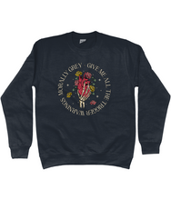 Load image into Gallery viewer, Give Me All The Trigger Warnings Unisex Fit Sweatshirt

