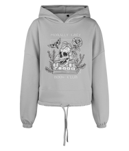 Load image into Gallery viewer, Morally Grey Book Club Women&#39;s Oversized Cropped Hoodie
