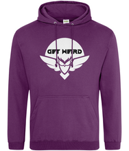 Load image into Gallery viewer, Spirit Of Thunder Get Weird College Hoodie
