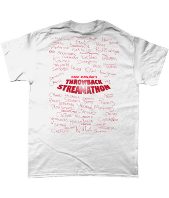 Rage Darling's Throwback Streamathon #1 T-Shirt