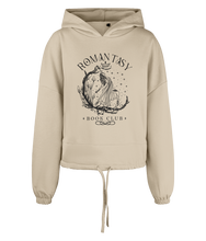 Load image into Gallery viewer, Romantasy Book Club Women&#39;s Oversized Cropped Hoodie
