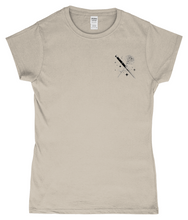 Load image into Gallery viewer, Enemies to Lovers Ladies Fitted T-Shirt
