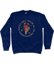 Load image into Gallery viewer, Give Me All The Trigger Warnings Unisex Fit Sweatshirt
