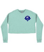 Load image into Gallery viewer, Spirit Of Thunder Ladies Cropped Sweatshirt
