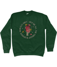 Load image into Gallery viewer, Give Me All The Trigger Warnings Unisex Fit Sweatshirt
