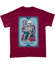 Load image into Gallery viewer, The Reader Tarot Style Unisex Fit T-Shirt
