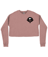 Load image into Gallery viewer, Spirit Of Thunder Ladies Cropped Sweatshirt
