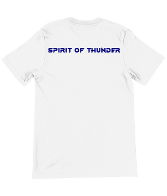 Spirit Of Thunder Double Print Unisex Crew Neck T-Shirt