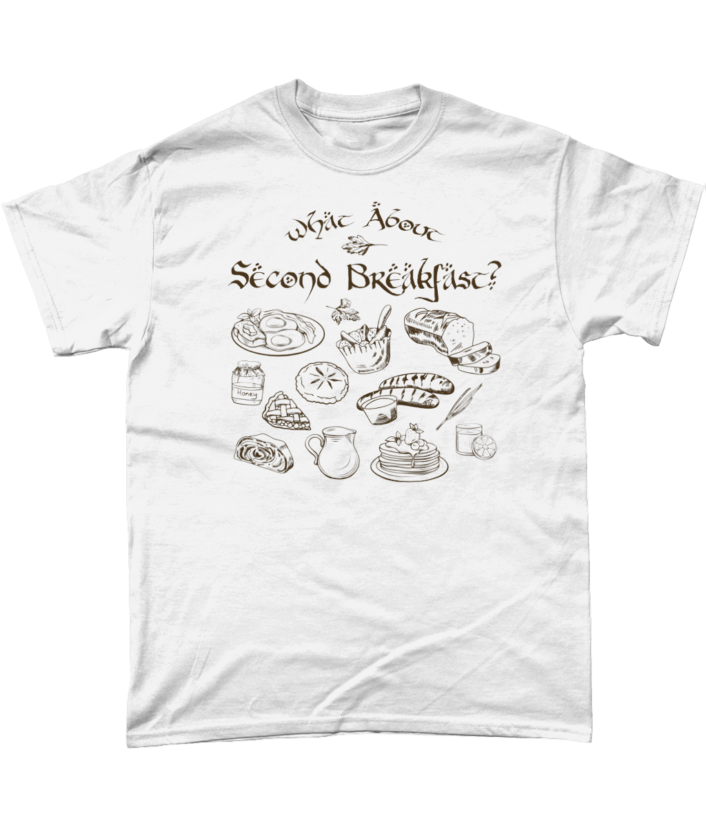 LOTR Inspired Second Breakfast Unisex Fit T-Shirt