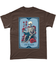 Load image into Gallery viewer, The Reader Tarot Style Unisex Fit T-Shirt
