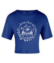 Load image into Gallery viewer, Book Witch Energy Women&#39;s Crop Top
